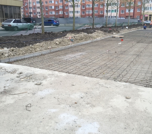 Ремонт бетонного покрытия в Минске
