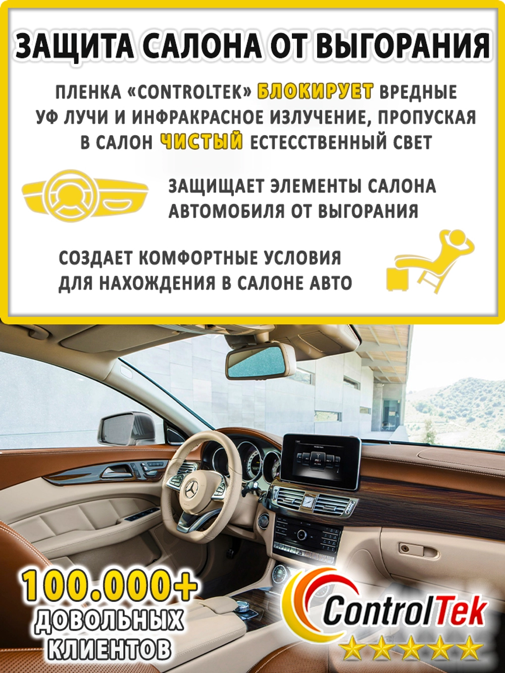 Защита от выгорания Автомобильная плёнка