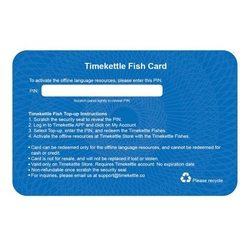 Фиш карта для офлайн перевода к наушникам переводчикам Timekettle M3 купить в официальном магазине