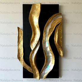 Картина из коллекции Натальи Жуковой " Black Gold Pearl "