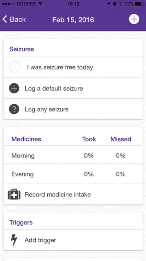 My Seizure Diary для управления эпилепсией