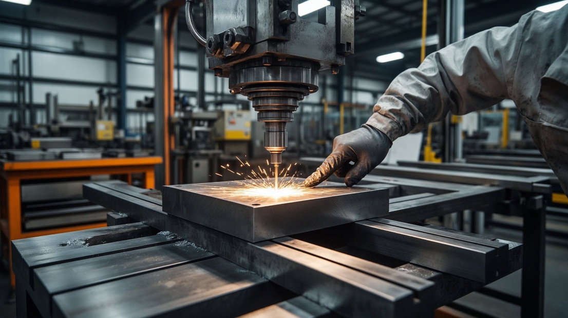 Станок в окружении производственного пространства