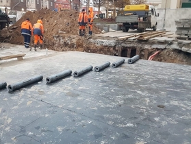 Гидроизоляция подземного паркинга