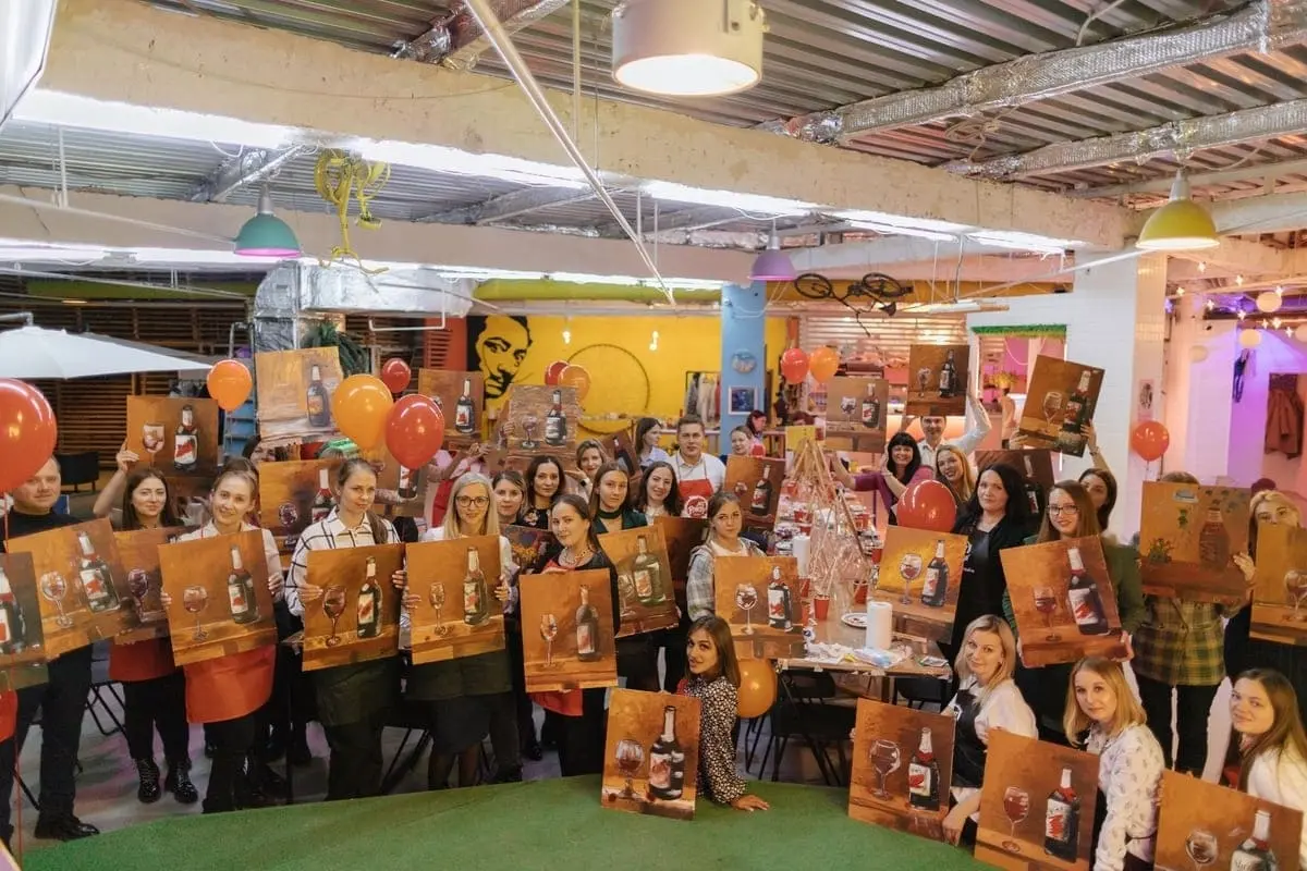 Арт-корпоратив для 40 участников