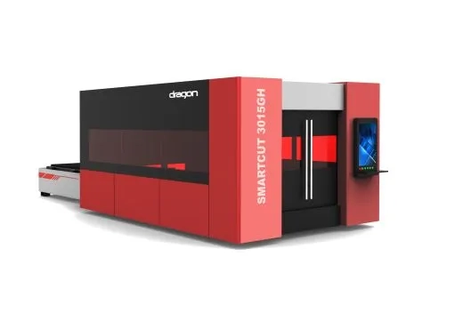 Комплекс лазерной резки серии SMART 3015 GH мощностью 12 кВт для высокоточной обработки металла