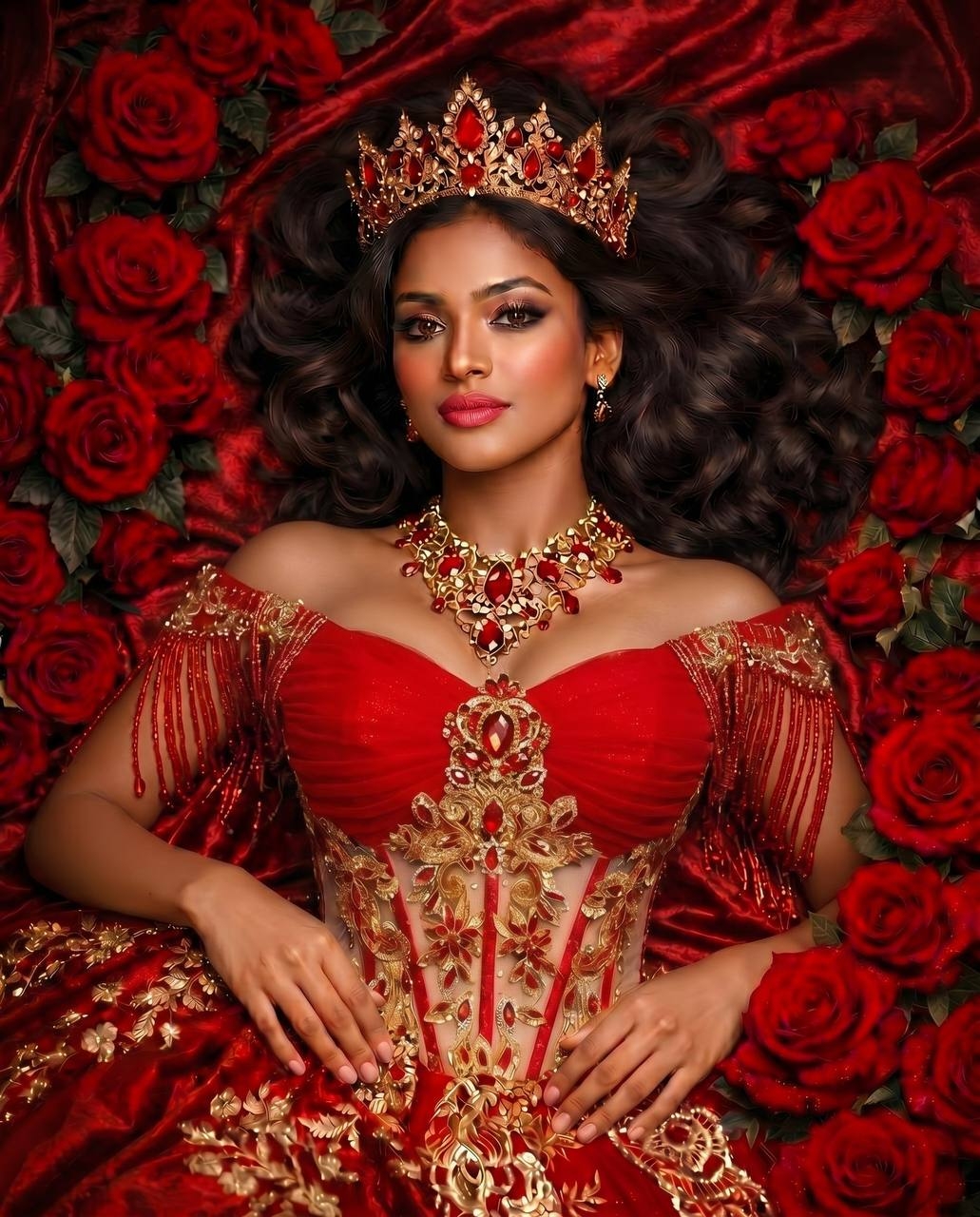 красные платья