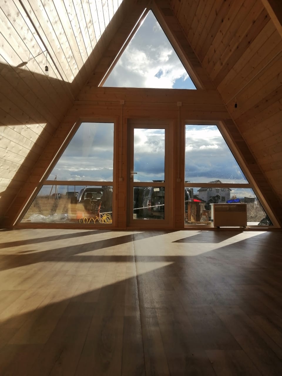 A-frame дом