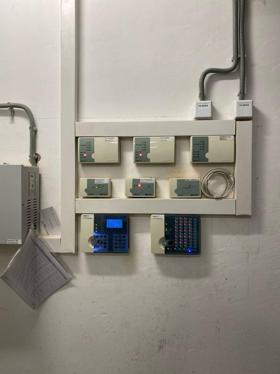 Приборы системы автоматической пожарной сигнализации на базе адресного оборудования Rubezh-R3 Link