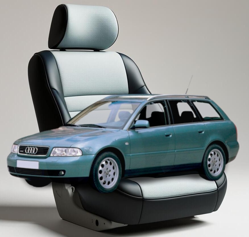 Модельные авточехлы на Audi A4 B5 универсал — точный крой и комфорт