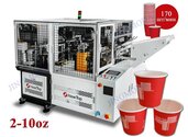 Высокоскоростная машина для производства бумажных стаканов NEWTOP-FB100S