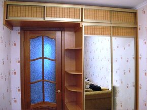 Встроенный шкаф купе г в спальне