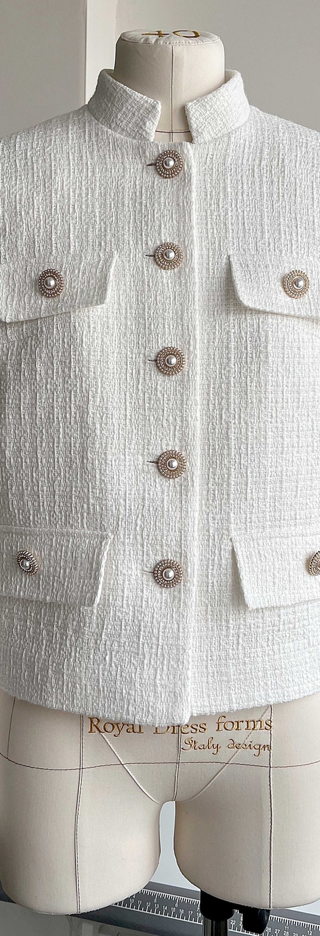 Пошив жакета твидового в стиле old many