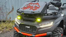 Светодиодные фары Termit Extra 1000Z совместно с балкой