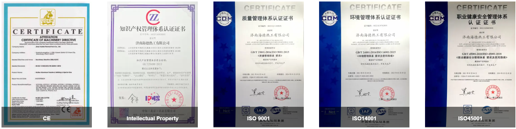 Сертификаты качества Kinglift — международные стандарты CE, ISO 9001, ISO 14001