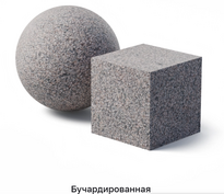 Токимовский гранит бучардированный
