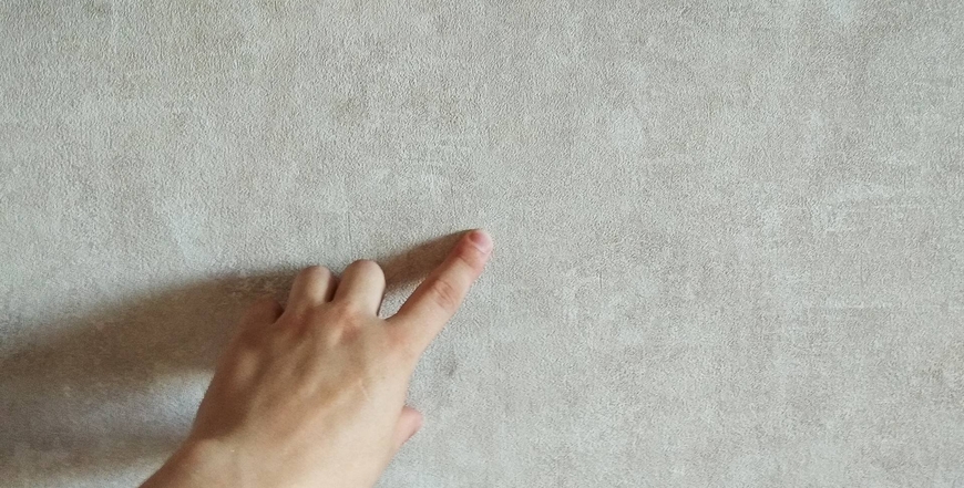 наклеенные обои