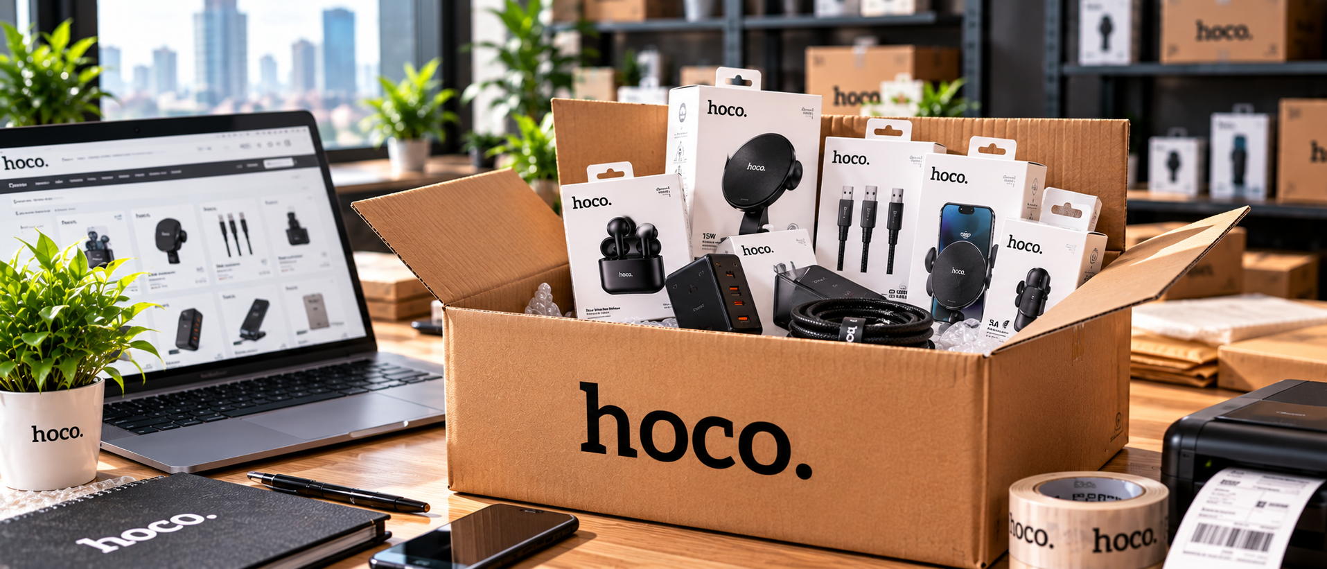Заказ продукции в Hoco Store