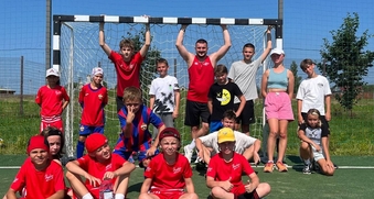 Спортивное поле для детей Переславль-Залесский лагерь