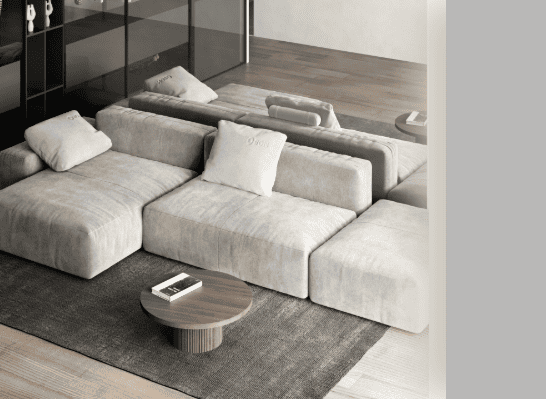 Модульные диваны на заказ по индивидуальным размерам