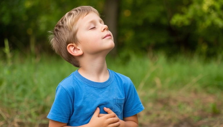 Упражнения для диафрагмального дыхания у детей: игра с ватным мячиком, бабочкой и свечой