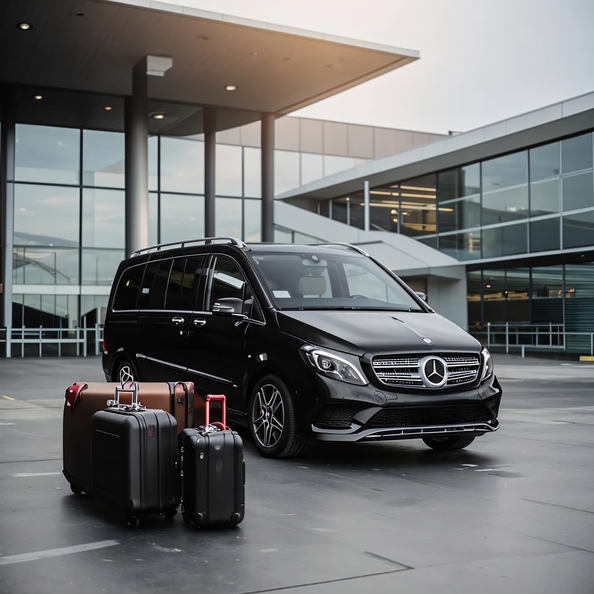 Трансфер в аэропорт на Mercedes V-class