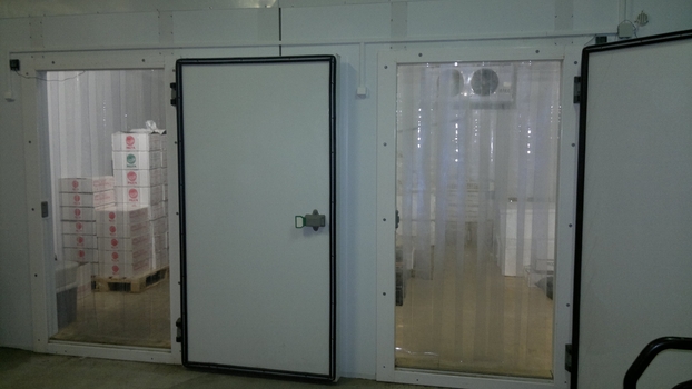 Шторы ПВХ для холодильных камер полосовые завесы