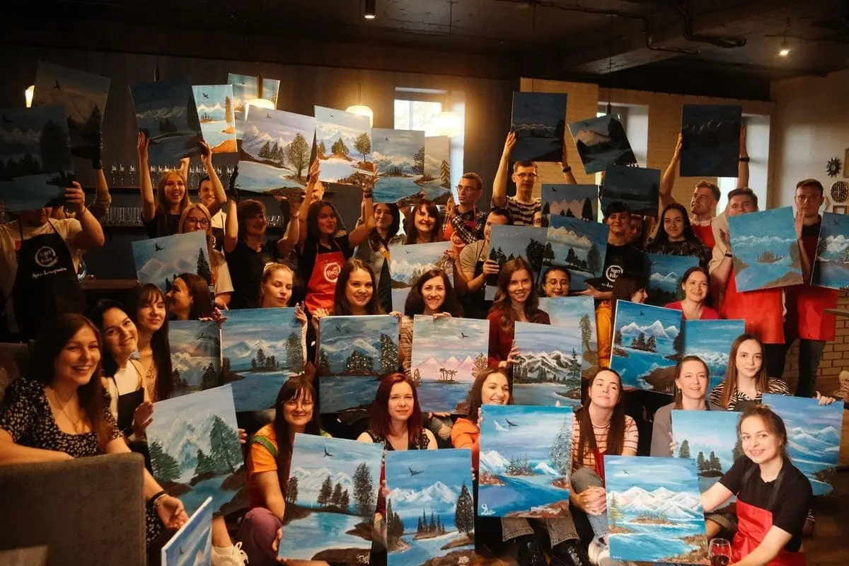 Арт-корпоратив для 50 участников