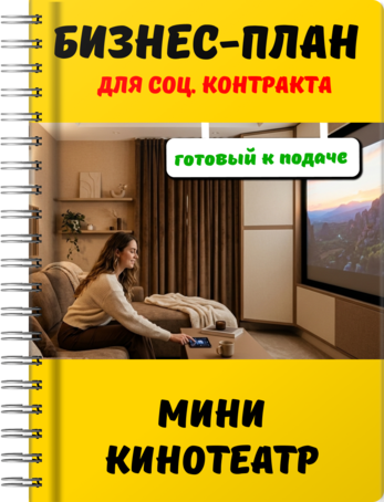 Бизнес-план для социального контракта - Мини-кинотеатр
