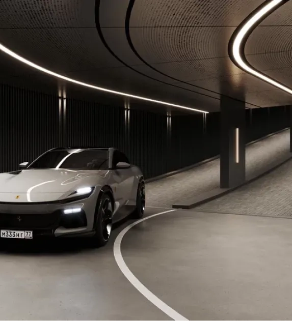 Жилой комплекс «Муза» - паркинг