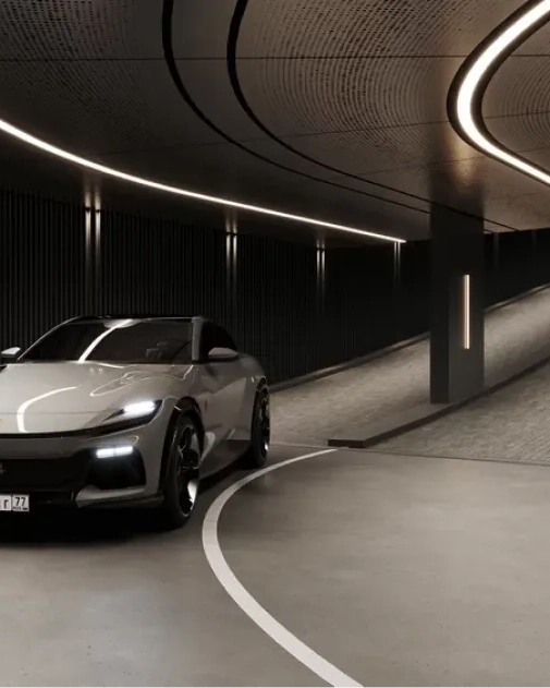 Жилой комплекс «Муза» - паркинг