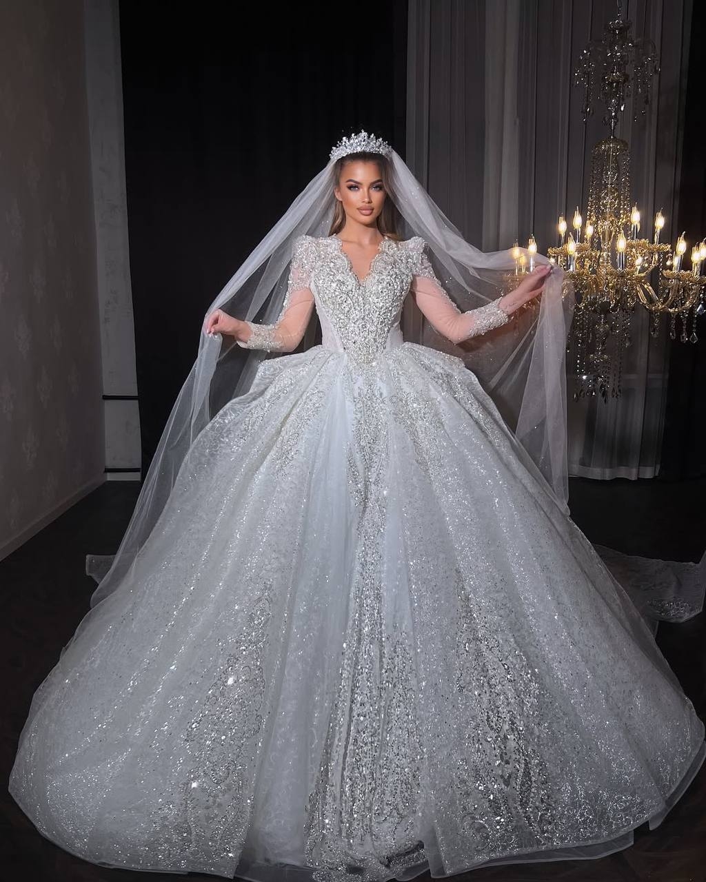 пышные свадебные платья