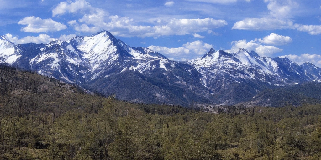 изображение гор, сгенерированное сервисом thismountaindoesnotexist.com