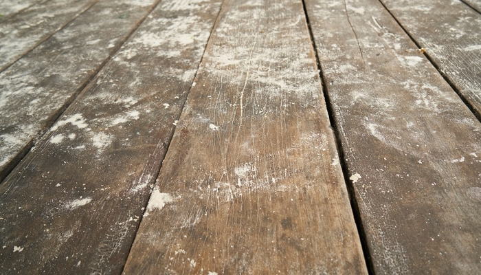 старый деревянный пол