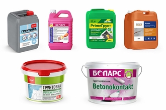 виды грунтовок