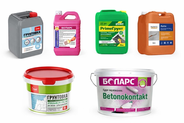 виды грунтовок