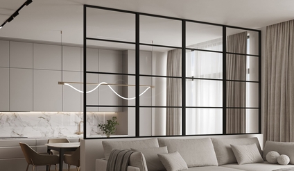 Изготовление интерьерных перегородок WDV.KZ