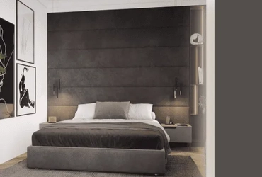 Мягкие стеновые панели горизонтальной формы на заказ по индивидуальным размерам