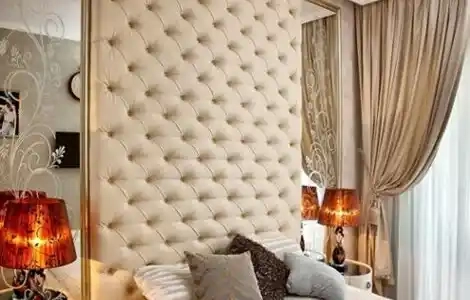 Декоративные панели капитоне с зеркалами