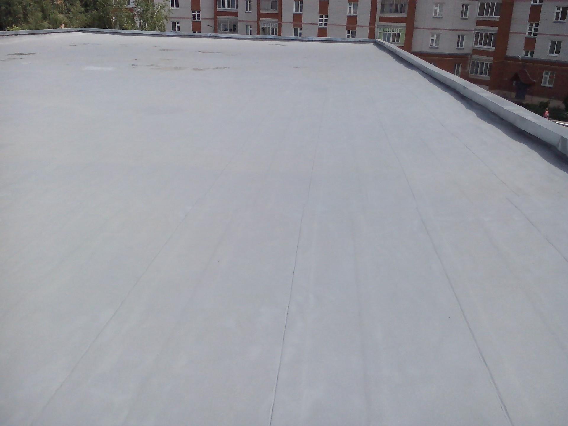 Ремонт кровли мастиками