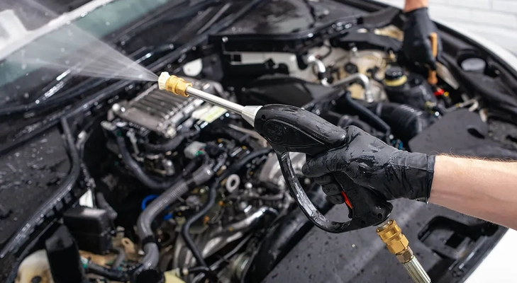 Как помыть двигатель автомобиля?