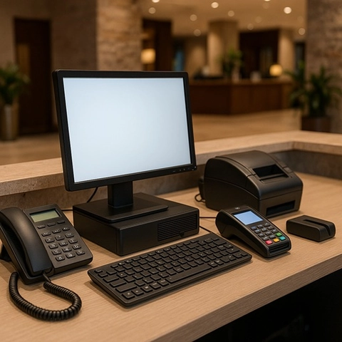 стойка ресепшен