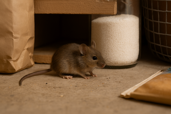Мышь в подсобке