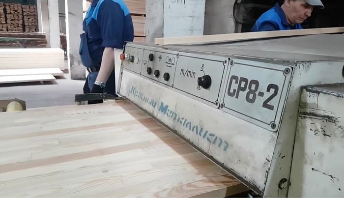 Цех по производству изделий из лиственницы