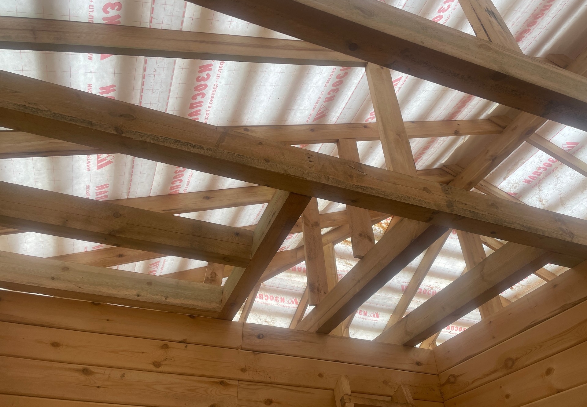 Готовый дом из газобетона