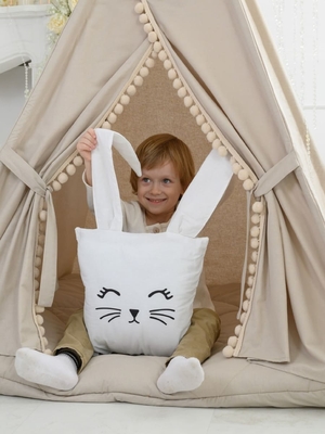 Вигвам ребёнку. Vigvam.Rebenku. Игра в вигваме прятки.