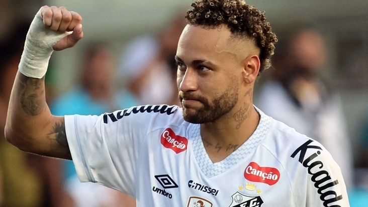 Неймар в Сантосе