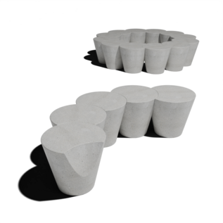 Лавочки из бетона