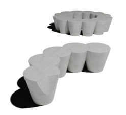 Лавочки из бетона