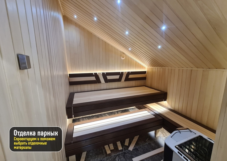 Отделка бань и парных в Иркутске и Ангарске