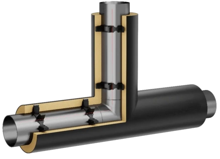 Шаровой кран в защитной оболочке ППУ в Алматы и Казахстане